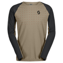 Scott M TEE TRAIL VERTIC PRO LS toast beige/black XXL - PeakStyle