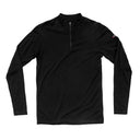Devold BREEZE MERINO 150 ZIP NECK MAN BLACK M - PeakStyle