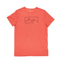 Devold ACTIVE OUTLINE TEE MAN CAYENNE M - PeakStyle